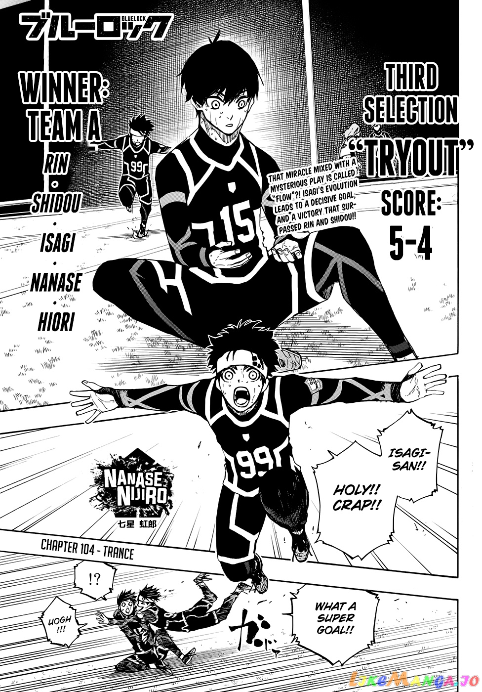 Blue Lock Chapter 104 image 02